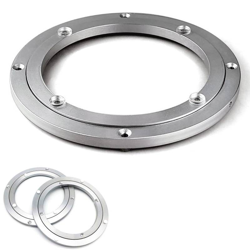 Drehteller-Basislager, Revolution Dining 300 400 500 600 mm Hochleistungs-Kugellager – Drehtellerringe aus Metall, drehbarer großer Küchen-Drehteller-Basisständer(12 inches (300mm)) von BWUHDKS