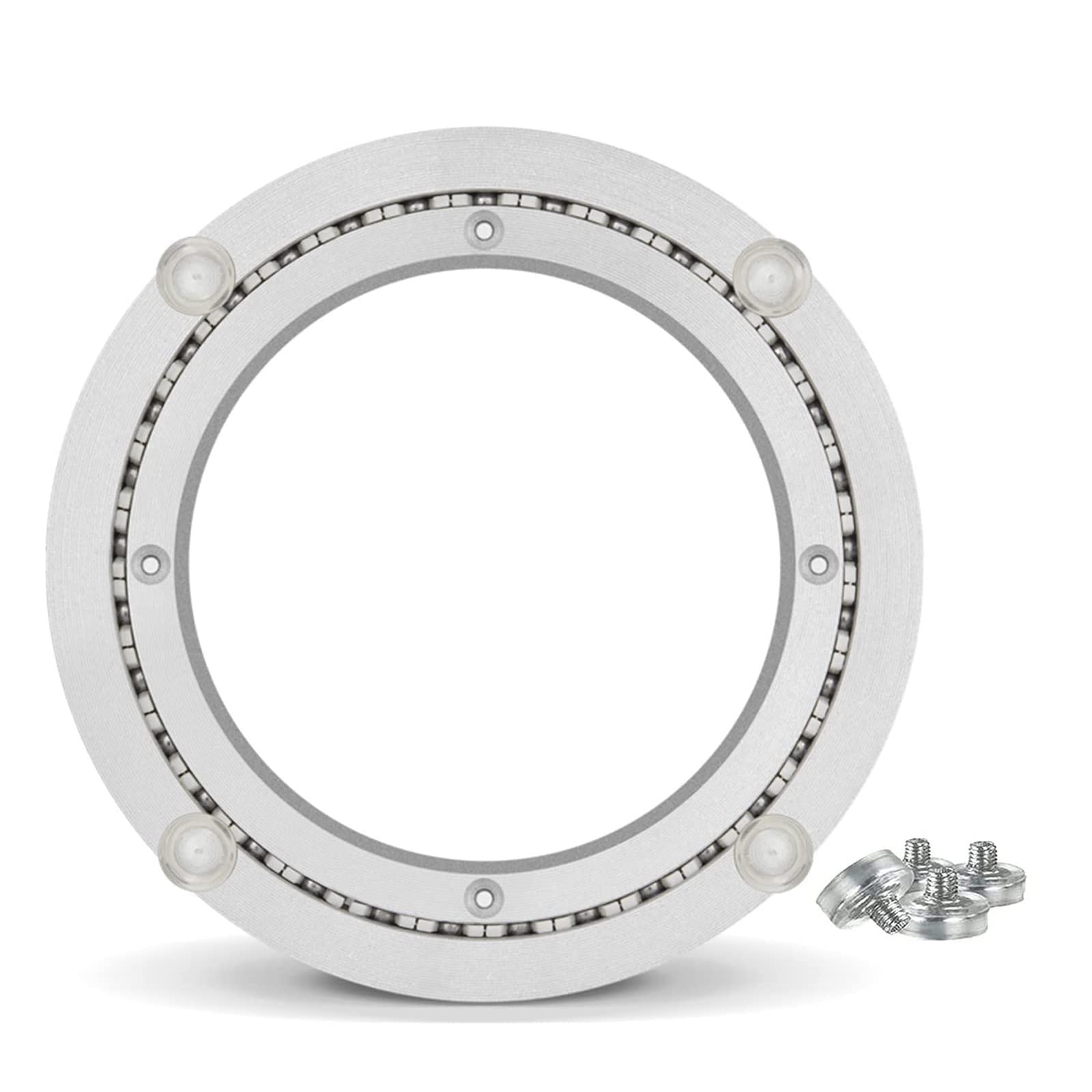 Drehteller-Basislager, Tisch - 360 Grad drehbare Schwenkplatte, Hochleistungs-Kugellager, schwere Lasten, for Kaleidoskop-Tischplatten zur Bedienung von Messedisplays (Größe: 8 Zoll (200 mm))(12 inche von BWUHDKS