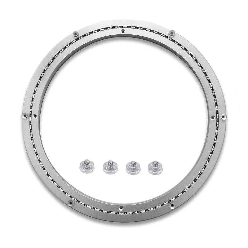 Drehteller-Basislager, Tischbasislager, Drehteller aus Aluminiumlegierung, glattes Schwenklager, Ø 12 Zoll, 20 Zoll, 24 Zoll, 32 Zoll, Hochleistungs-Schwenkplatten-Hardware, for runden Küchen-Esstisch von BWUHDKS