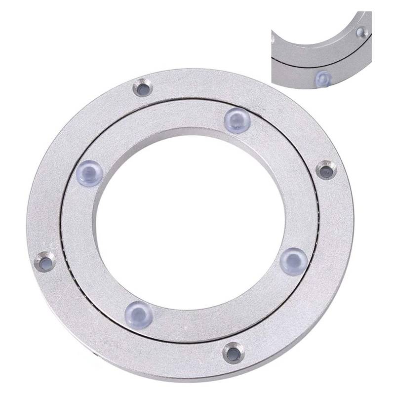 Drehteller-Basislager, großer Drehteller for Esstisch, Hochleistungs-Aluminium-Metalllager, 360°-Drehgelenk, Ø 12 Zoll 16 Zoll 20 Zoll 24 Zoll 32 Zoll (Größe: 5 Zoll (125 mm))(14 inches (350mm)) von BWUHDKS