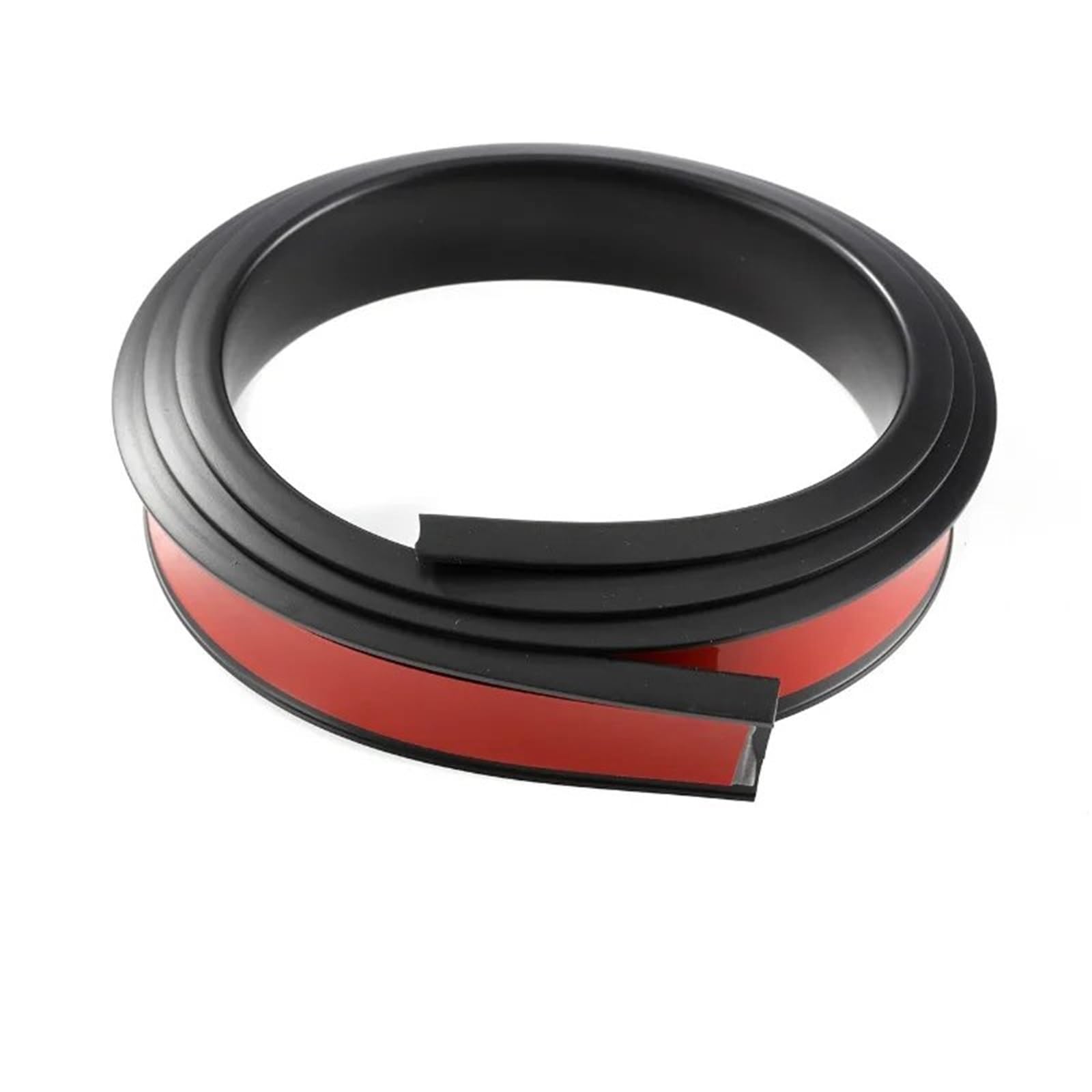 Auto Türdichtung 1,5 M Auto Kotflügel Universal Gummi Anti-kollision Trim Dichtung Streifen Bogen Schutz Kotflügel 38mm 45mm 55mm Window Weatherstrip(Black 55mm) von BWVMVB