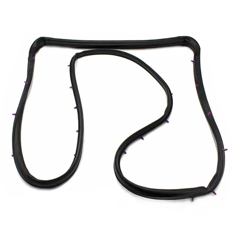 Auto Türdichtung 1 Stück Tür Gummi Dichtung Für Nissan D22 Für Pickup Tür Schutz Gummi Dichtung Dichtungs Abdichtung Mit Clip Window Weatherstrip(Rear Left) von BWVMVB