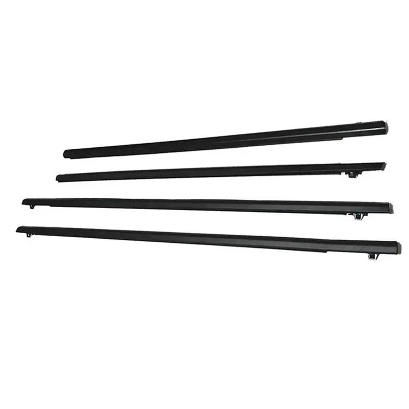 Auto Türdichtung 4 Stück Auto-Tür-Fenster-Glas-Gummi-Dichtungsstreifen, Wasserdichter Dichtungsstreifen Für Fit 2009 2010 2011 2012 2013 2014 Window Weatherstrip von BWVMVB
