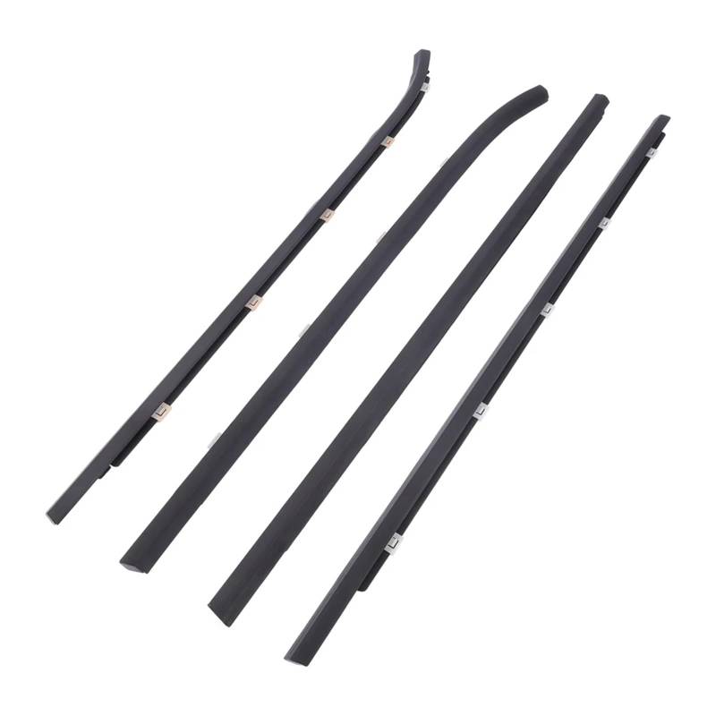 Auto Türdichtung 4 Stück Dichtungsstreifen Fensterleiste Zierleiste Dichtungsgürtel Für Hyundai Für I30 FD Für Hatch 2007 2008 2009 2010 2011 2012 Window Weatherstrip von BWVMVB