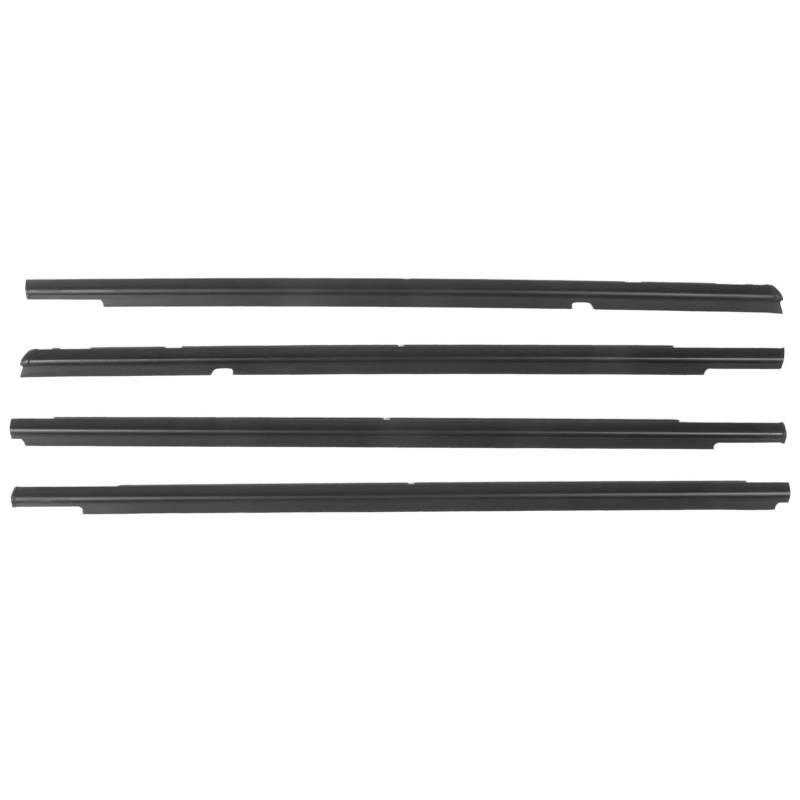 Auto Türdichtung 4 Stück Dichtungsstreifen-Türdichtungsgürtel 5727A005 Vorder- Und Hinterfenster-Formteil-Ziergürtel Für Mitsubishi Für Lancer 2008–2017 Window Weatherstrip von BWVMVB