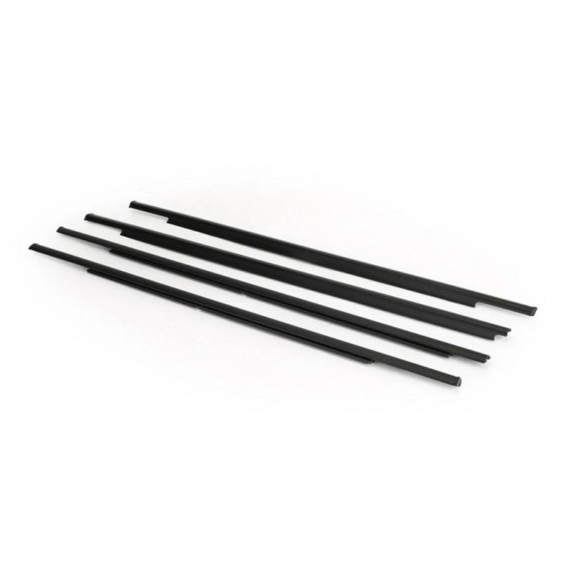 Auto Türdichtung 4 Stück Für Mitsubishi Für Outlander 2007 2008 2009 2010 2011 2012 Autofenster Äußere Dichtungsseitentür-Formteil-Ordnungsdichtung Window Weatherstrip von BWVMVB