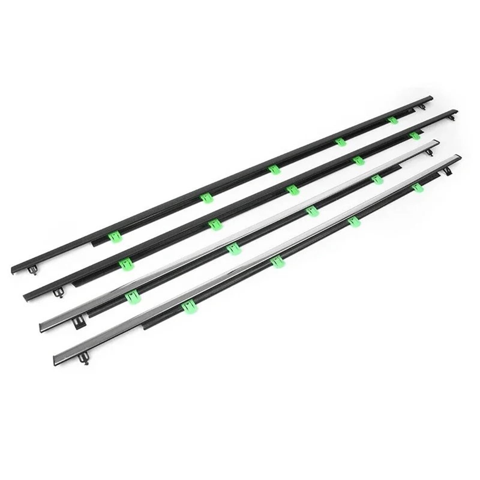 Auto Türdichtung 4 Teile/Satz Auto Fenster Wetter Streifen wasserdichte Chrom Druck Streifen Abdichtung Streifen Auto Sill Dichtung Gürtel Für CRV 2007-2022 Window Weatherstrip(for 07-11) von BWVMVB
