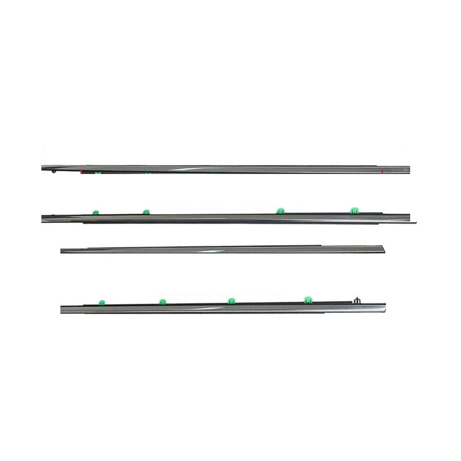 Auto Türdichtung 4 Teile/Satz Auto Fenster Wetter Streifen wasserdichte Chrom Druck Streifen Abdichtung Streifen Auto Sill Dichtung Gürtel Für CRV 2007-2022 Window Weatherstrip(for 12-16) von BWVMVB