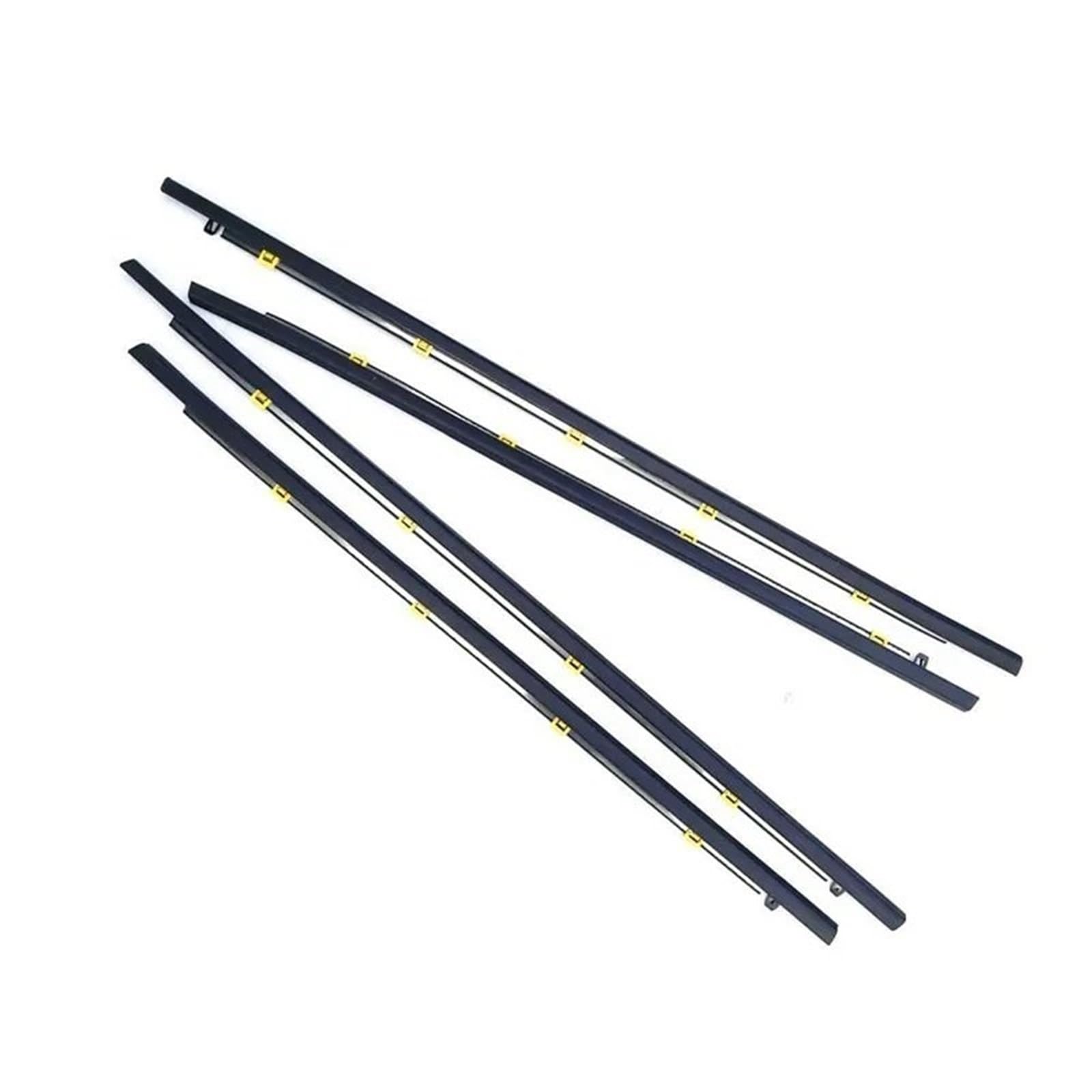 Auto Türdichtung 4 Teile/Satz Auto Fenster Wetter Streifen wasserdichte Chrom Druck Streifen Abdichtung Streifen Auto Sill Dichtung Gürtel Für CRV 2007-2022 Window Weatherstrip(for 17-22) von BWVMVB