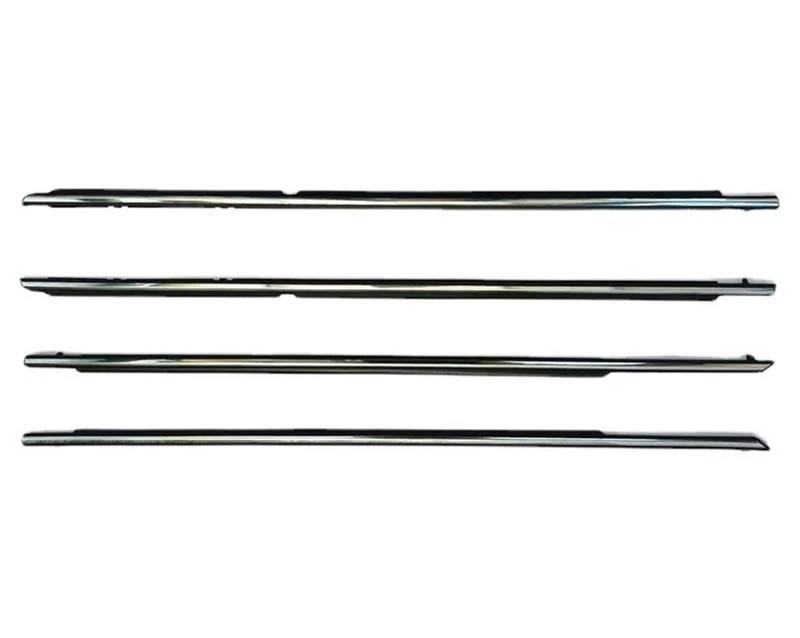 Auto Türdichtung 4 Teile/Satz Auto Tür Fenster Glas Dichtungen Streifen wasserdichte Abdichtung Gummi Streifen Für Toyota Für Camry 2006-2011/2012-2014 Window Weatherstrip(for 2006-2011) von BWVMVB