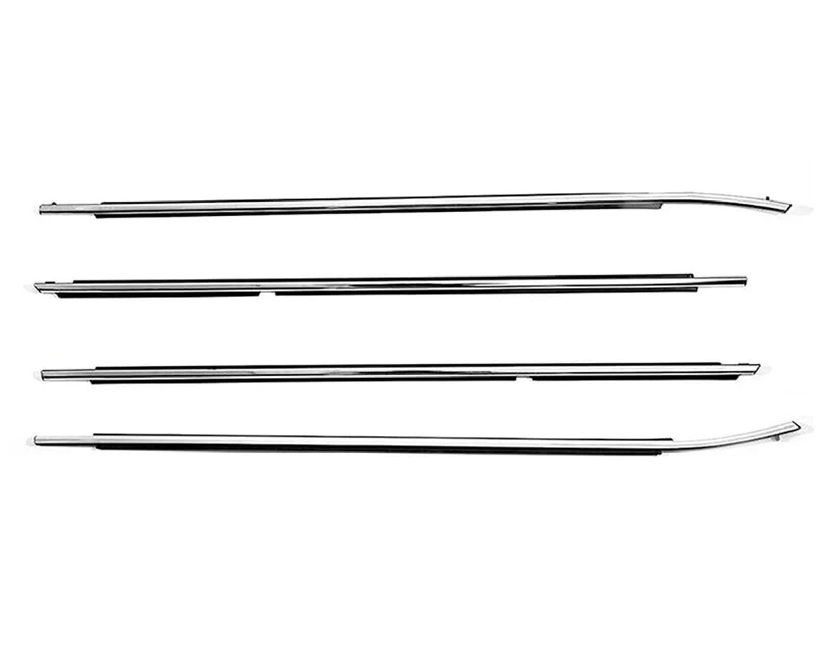 Auto Türdichtung 4 Teile/Satz Auto Tür Fenster Glas Dichtungen Streifen wasserdichte Abdichtung Gummi Streifen Für Toyota Für Camry 2006-2011/2012-2014 Window Weatherstrip(for 2012-2014) von BWVMVB