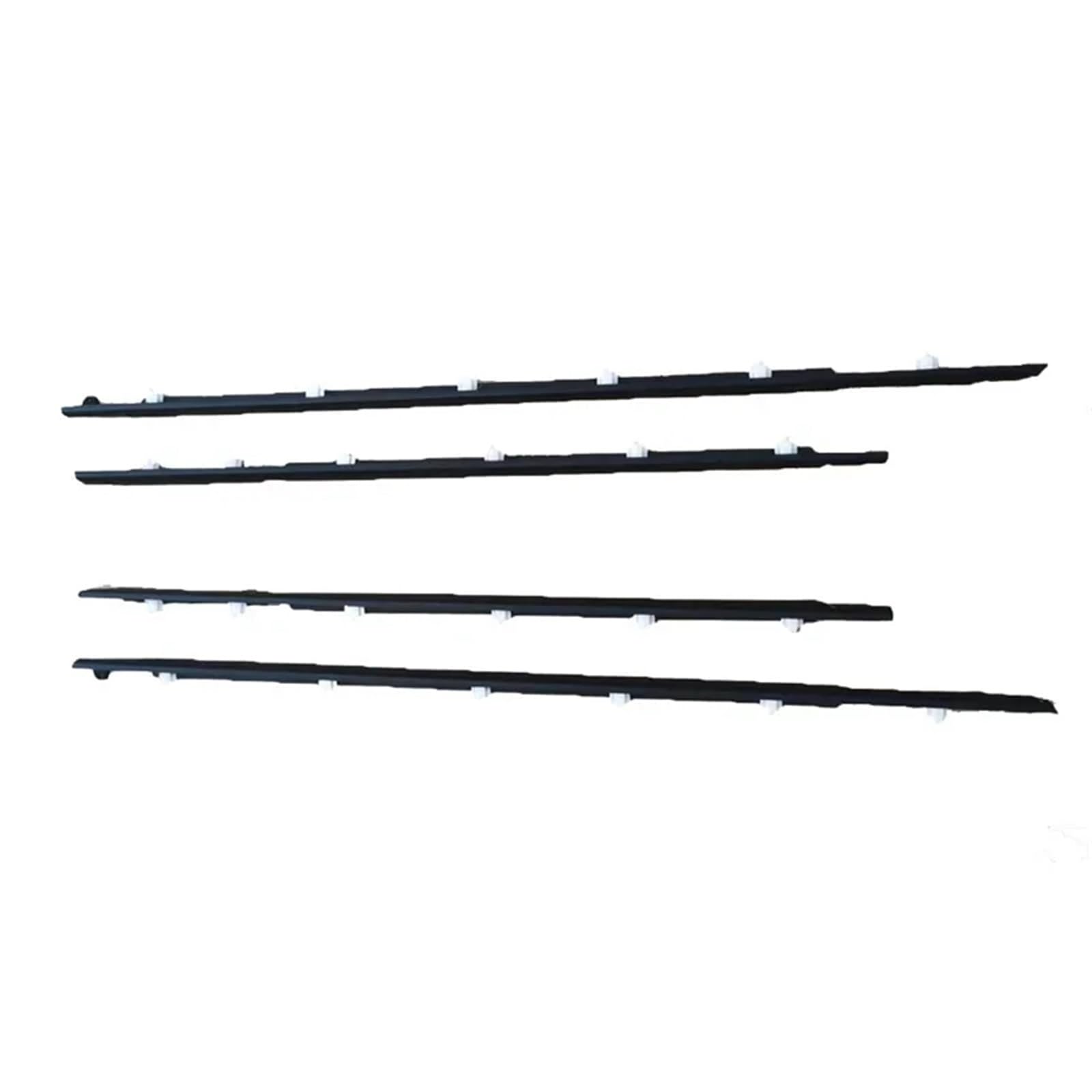Auto Türdichtung Auto Tür Fenster Glas Fenster Dichtung Moulding Trim Für Toyota Für Land Für Cruiser LC80 Für FZJ80 LX450 75710-60021 1990-1998 Window Weatherstrip(Schwarz) von BWVMVB