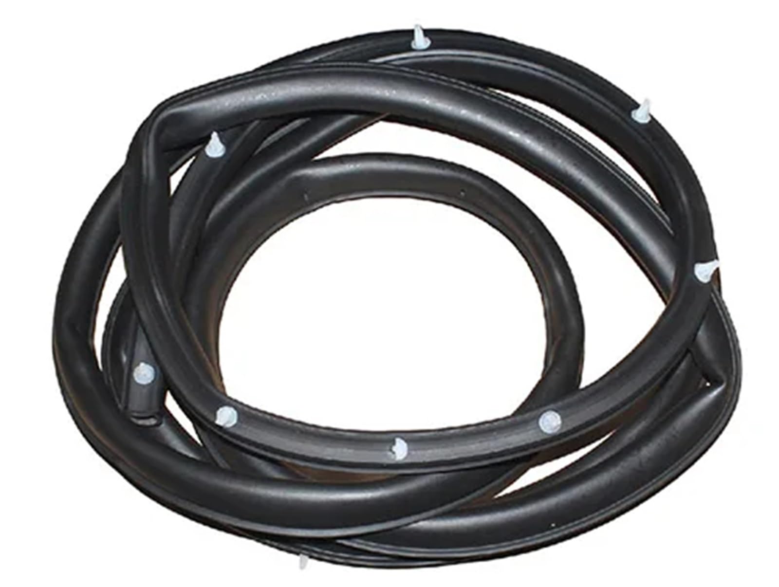 Auto Türdichtung Auto Tür Vorne Hinten Weathers Schalldämmung Abdichtung Gummi Streifen Trim Für Ford Für Focus Mk2 2005-2010 2011 2012 2013 Window Weatherstrip(Rear Left) von BWVMVB