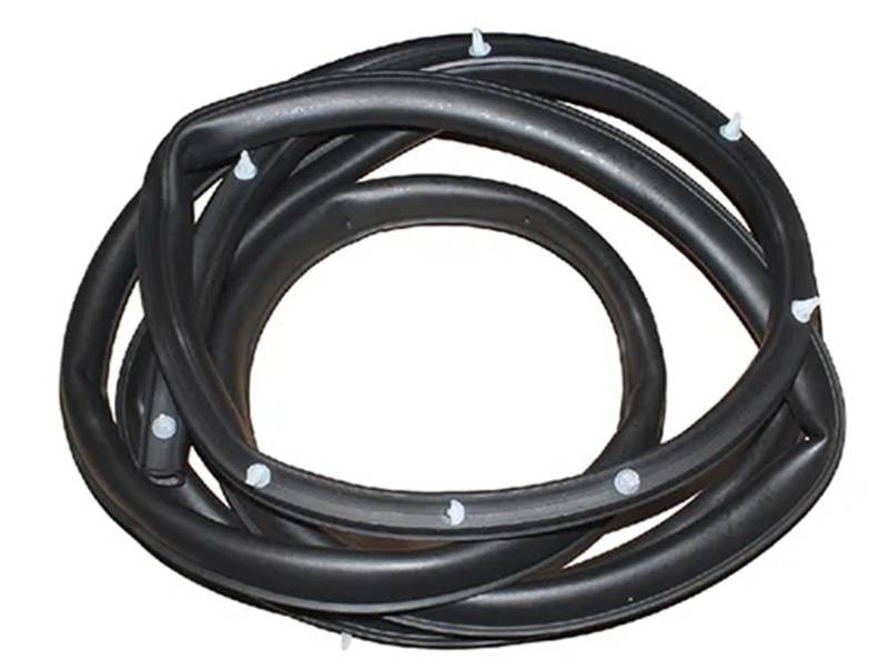 Auto Türdichtung Auto Tür Vorne Hinten Weathers Schalldämmung Abdichtung Gummi Streifen Trim Für Ford Für Focus Mk2 2005-2010 2011 2012 2013 Window Weatherstrip(Rear Left) von BWVMVB