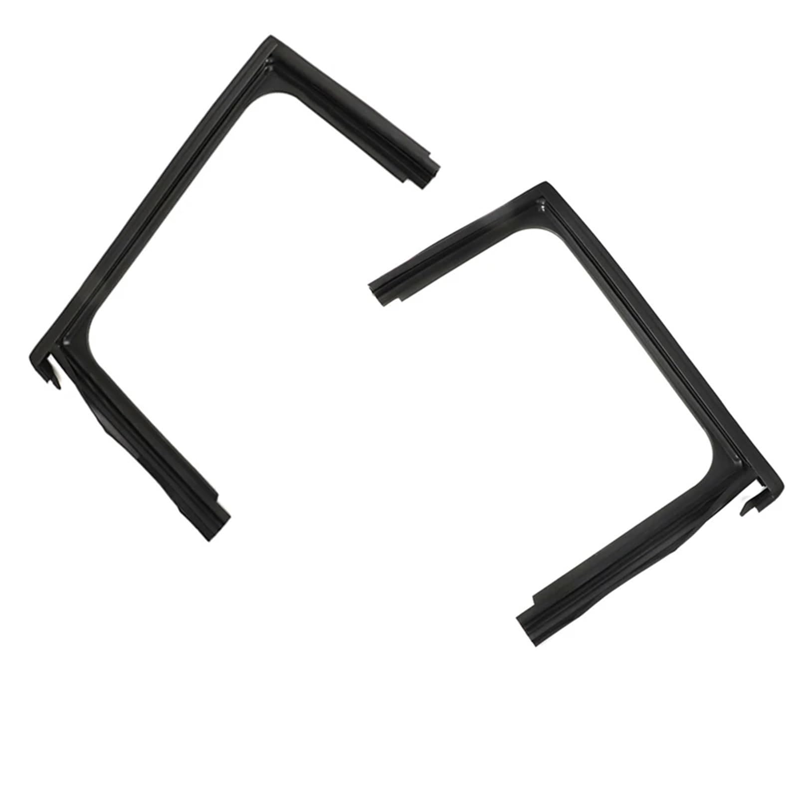 Auto Türdichtung Auto Vorne/Hinten Fenster Oberen Gummi Streifen Dichtung Tür Glas Heber Führungs Nut Schlamm Trog Für Peugeot 2008 Window Weatherstrip(Rear Set) von BWVMVB