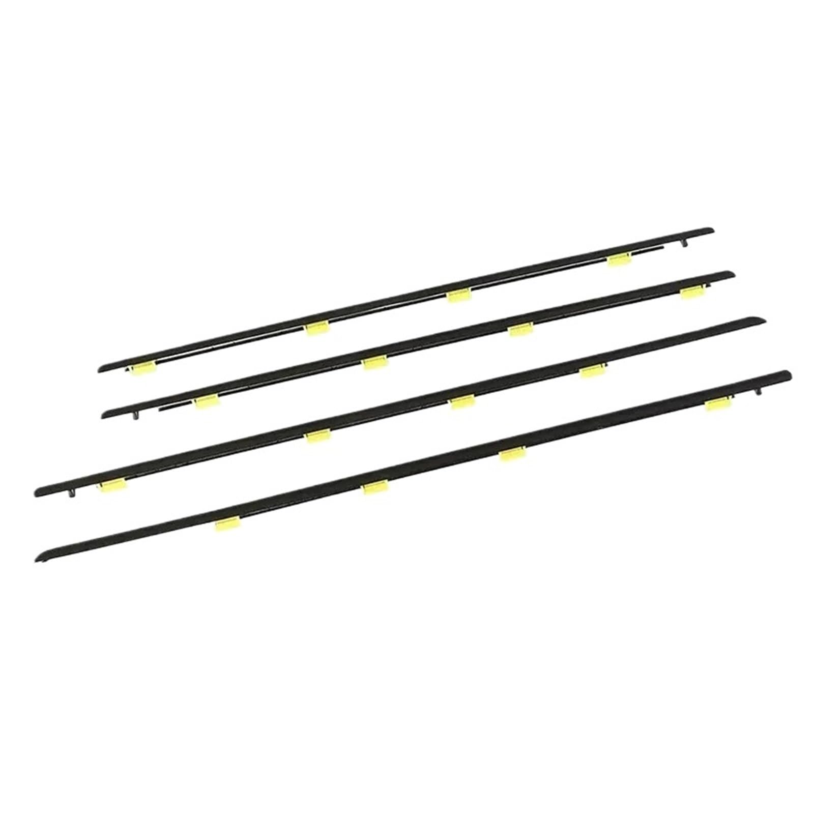 Auto Türdichtung Autofenster-Glasfenster-Dichtungsformverkleidung Für Civic 2001–2008 2009 2010 2011 2012 2013 2014 2015 2016 2017 2018 2019 Window Weatherstrip(for 2001-2005) von BWVMVB