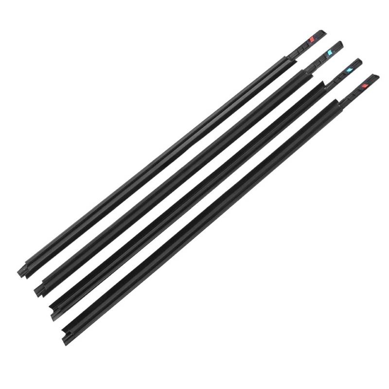 Auto Türdichtung Fenster-Dichtungsstreifen Für Suzuki SX4 Für Fließheck 83811-56K00-000, Äußere Türglas-Formleiste, Dichtungsgürtel, Wetterstreifen Window Weatherstrip von BWVMVB