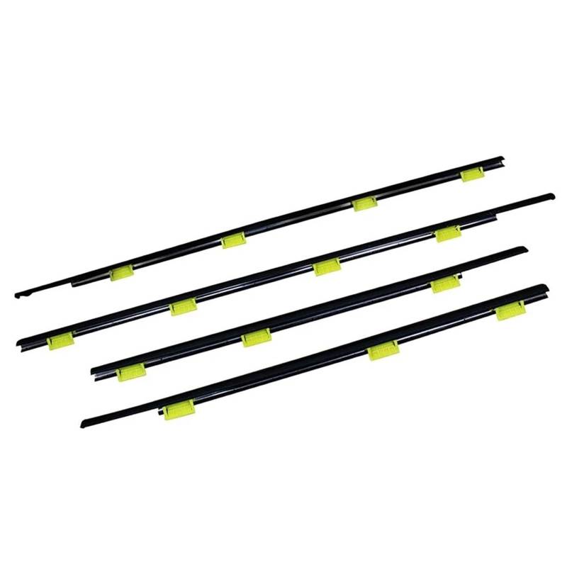 Auto Türdichtung Fensterdichtungsstreifen Für CRV 2002 2003 2004 2005 2006, Chrom-Seitentür-Zierleisten-Ziergürtel, Äußere Fensterglas-Dichtungsgürtel Window Weatherstrip von BWVMVB