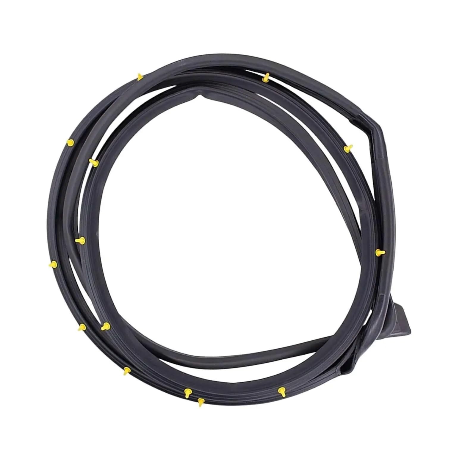 Auto Türdichtung Für Civic Sedan 2006 2007 2008 2009 2010 2011 Autotür-Dichtungsstreifen-Formdichtung 72350-SNE-A01 Window Weatherstrip(Left Front Door) von BWVMVB