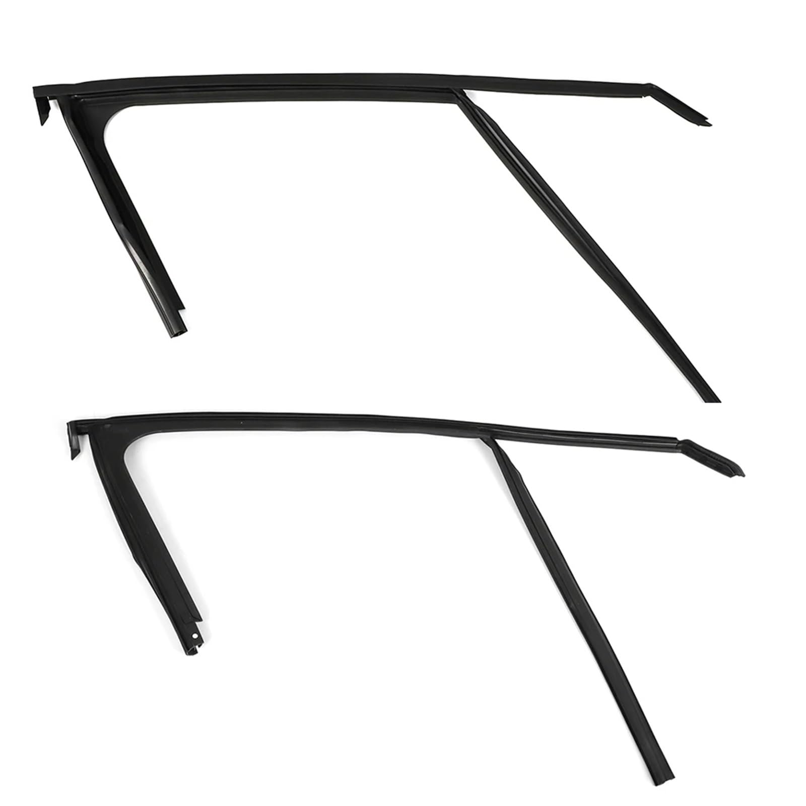 Auto Türdichtung Für Peugeot 2008 4-türiger Autofenster-Dichtungsstreifen, Türglas-Heber-Führungsnut, Schlammtrog, Dichtstoff-Schutzstreifen Window Weatherstrip(Front Set) von BWVMVB