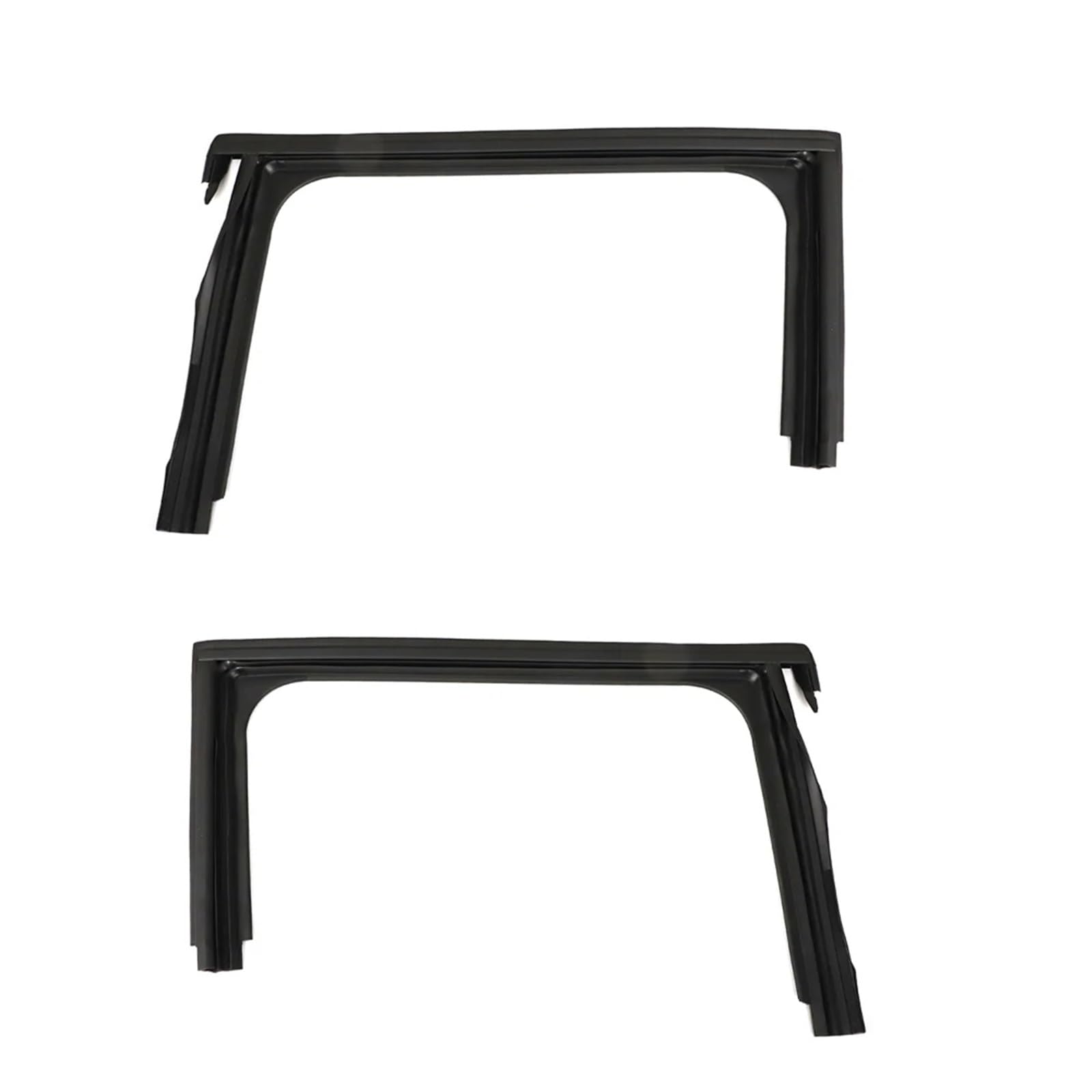 Auto Türdichtung Für Peugeot 2008 4-türiger Autofenster-Dichtungsstreifen, Türglas-Heber-Führungsnut, Schlammtrog, Dichtstoff-Schutzstreifen Window Weatherstrip(Rear Set) von BWVMVB