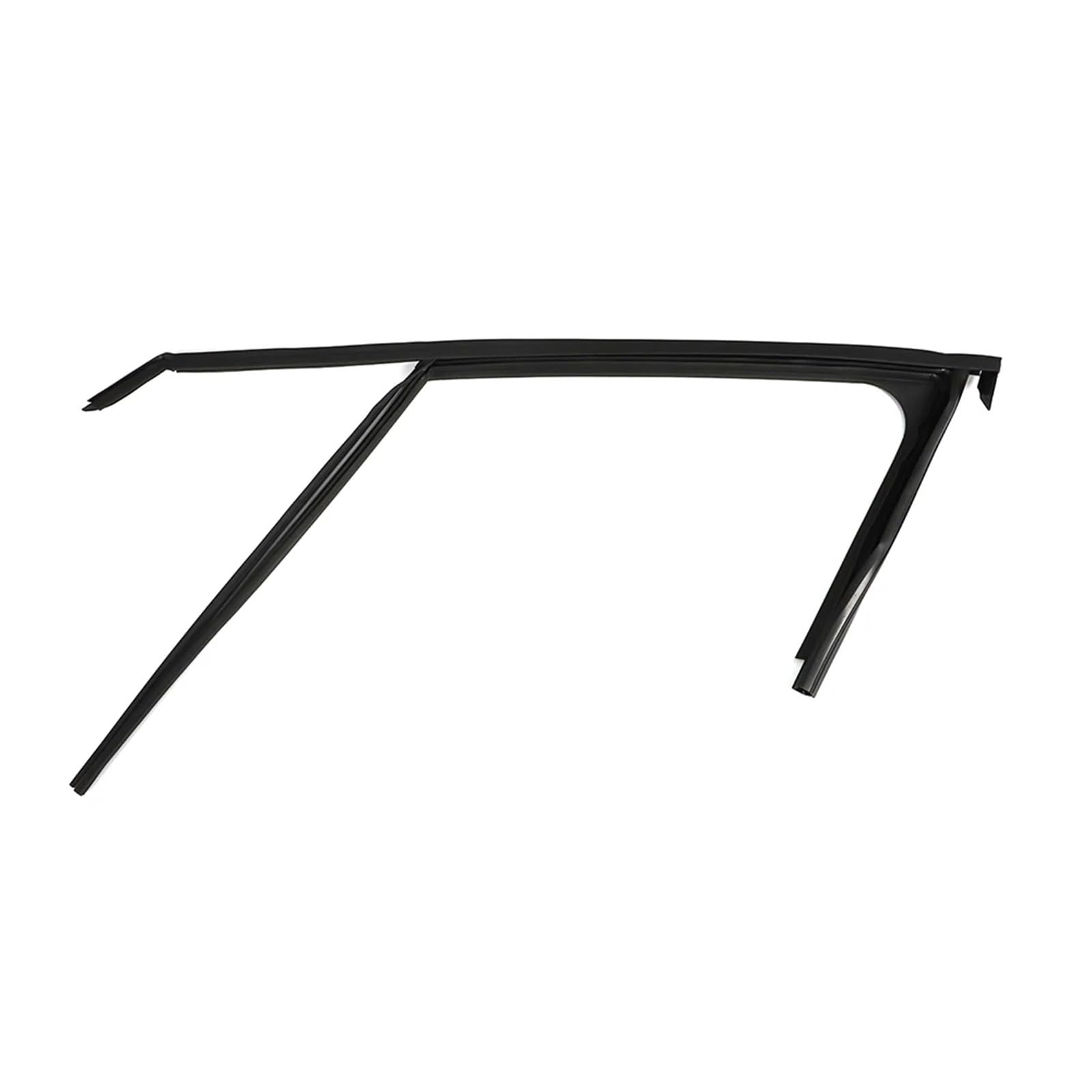 Auto Türdichtung Für Peugeot 208 2008 4-türiger Autofenster-Dichtungsstreifen, Türglas-Heber-Führungsnut, Schlammtrog, Dichtstoff-Schutzstreifen Window Weatherstrip(Vorne Links) von BWVMVB