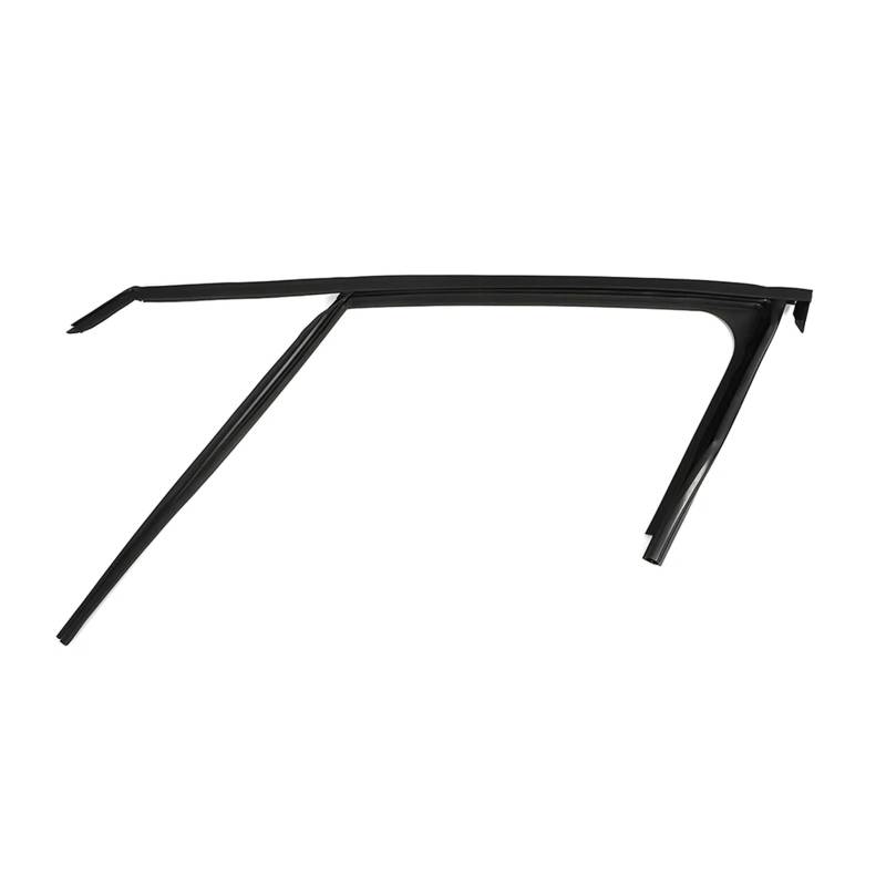Auto Türdichtung Für Peugeot 208 2008 4-türiger Autofenster-Dichtungsstreifen, Türglas-Heber-Führungsnut, Schlammtrog, Dichtstoff-Schutzstreifen Window Weatherstrip(Vorne Links) von BWVMVB