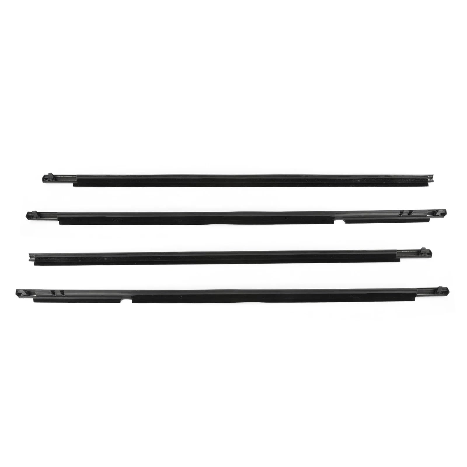 Auto Türdichtung Für Toyota Für Corolla Limousine 2008-2010 2011 2012 2013 Fenster Weathers Vorne Hinten Trim Dichtung Gürtel Abdichtung Streifen Window Weatherstrip(Schwarz) von BWVMVB