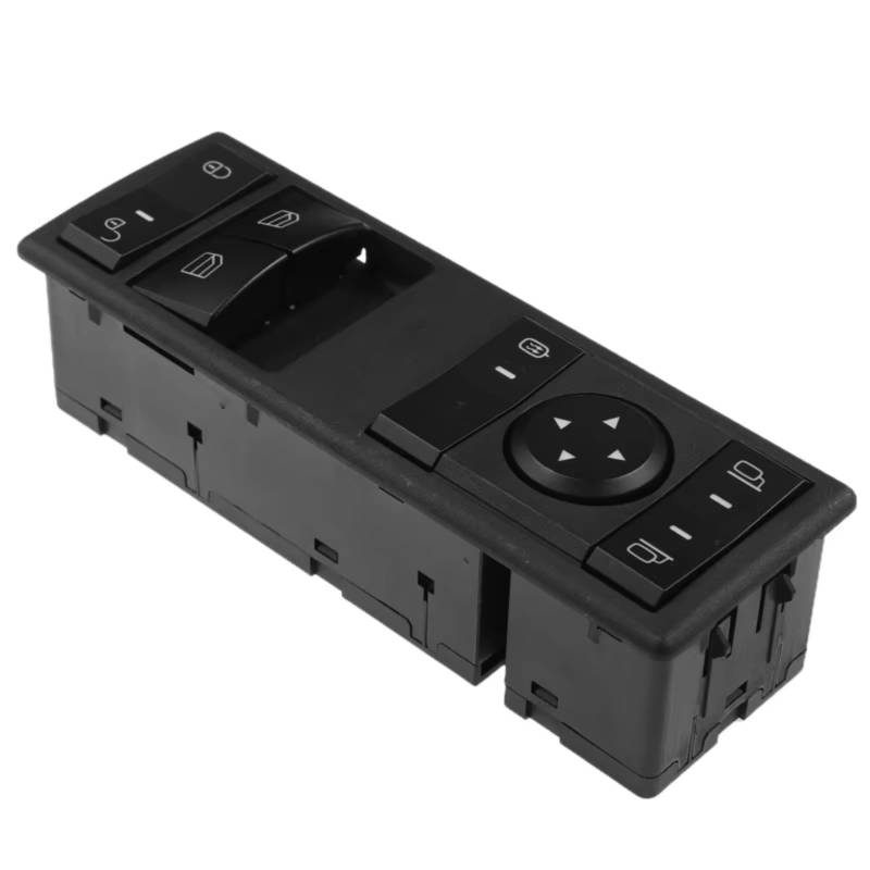 BWWIEZRS Kompatibel Mit Benz Für Actros MP4 Truck 9605450813 Elektrischer Fensterheberschalter Glasheberknopf Auto 9605451213 9605450913 A9605450913 Auto Fenster Schalter(Type 2) von BWWIEZRS