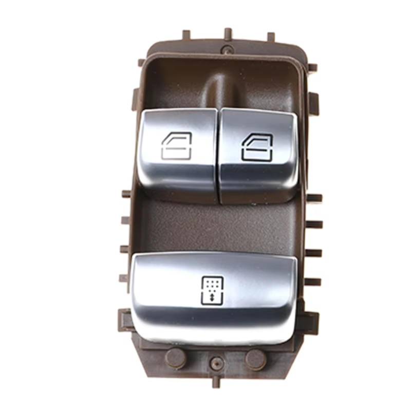 BWWIEZRS Kompatibel Mit Benz W222 W213 2229050009 Elektrischer Fensterheber-Steuerschalterknopf Auto A2229050009 Fensterheberschalter Auto Fenster Schalter(Brown) von BWWIEZRS