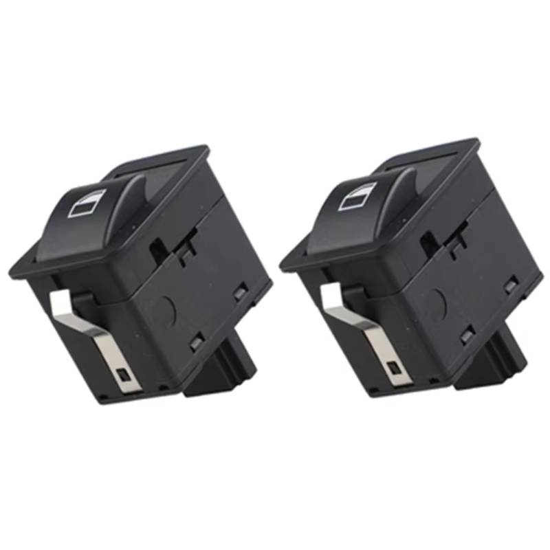 BWWIEZRS Kompatibel Mit E46 323Ci 325Ci 328Ci Für M3 Coupé Compact 2000–2006 61316902175 61316902177 Elektrischer Fensterheberschalter 61316902174 Auto Fenster Schalter(Model d) von BWWIEZRS