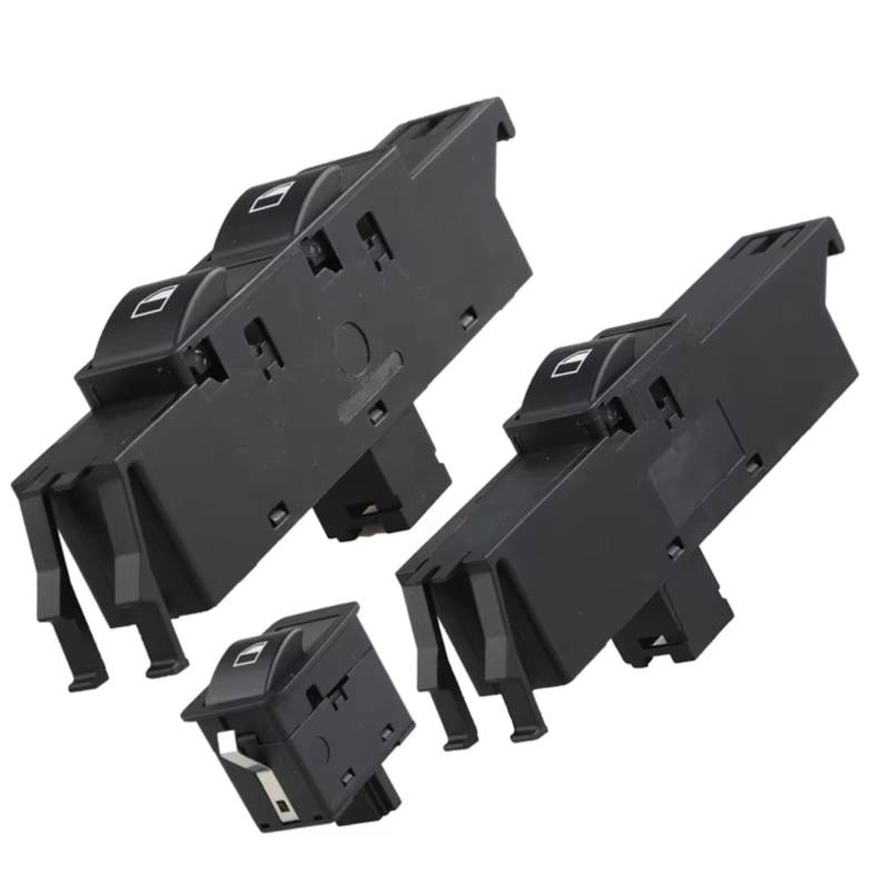 BWWIEZRS Kompatibel Mit E46 323Ci 325Ci 328Ci Für M3 Coupé Compact 2000–2006 61316902175 61316902177 Elektrischer Fensterheberschalter 61316902174 Auto Fenster Schalter(Model f) von BWWIEZRS