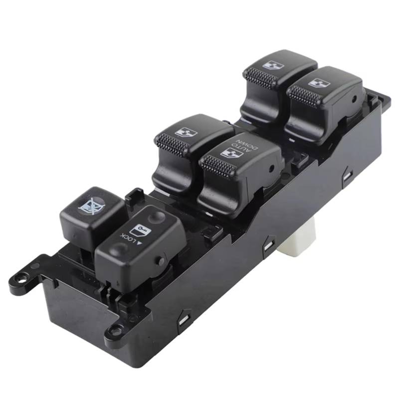 BWWIEZRS Kompatibel Mit KIA Für Rio Für Hybrid 2006–2010 93570-1G110 Hauptschalter Für Elektrische Fensterheber Vorne Links 93580-2D000 935701G110 93570-1G200 Auto Fenster Schalter(Master Switch) von BWWIEZRS