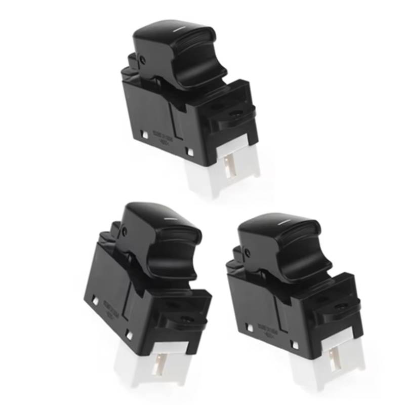 BWWIEZRS Kompatibel Mit Kia Für Forte Für Cerato 2010 2011 2012 93570-1X000 935701X000 Elektrischer Hauptfensterheberschalter Knopf Auto 93580-1X000 Auto Fenster Schalter(3X Single Switch) von BWWIEZRS