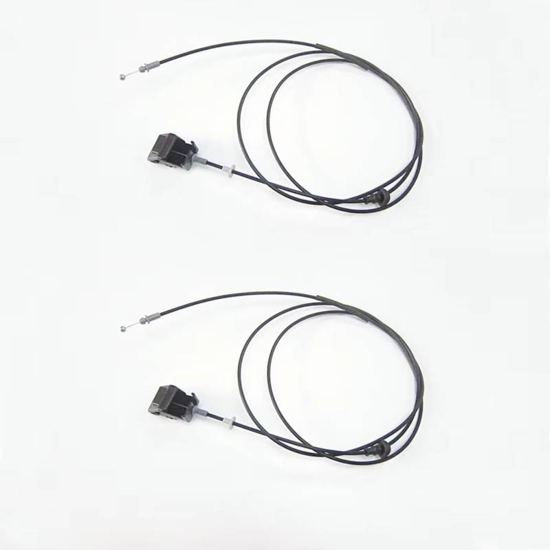 BWWIEZRS Motorhaubengriff Kompatibel Mit Mazda Für CX5 CX7 CX9 323 626 Für Premacy Motorhauben-Entriegelungskabel Mit Griff Auto-Motorhauben-Entriegelungskabelgriff BHN9-56-720(2Pcs) von BWWIEZRS