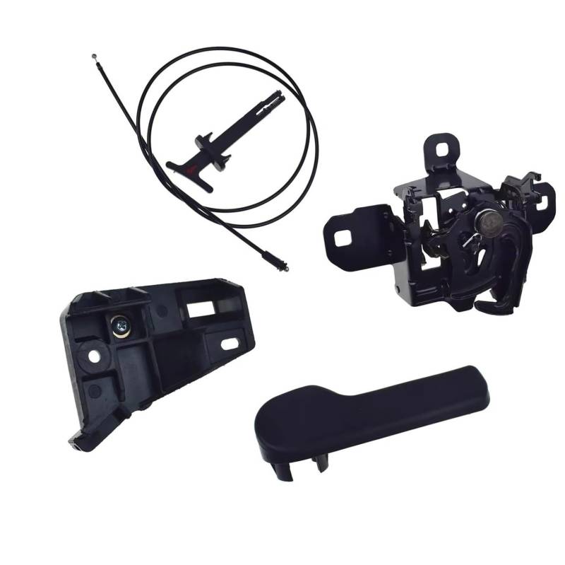 BWWIEZRS Motorhaubengriff Kompatibel Mit VW Für EOS 2008 2009 2010 2011 2012 2013 2014 Für CC 2009-2014 Für Rabbit 2006 2007-2013 Haubenentriegelungshebel 1J0823509C von BWWIEZRS