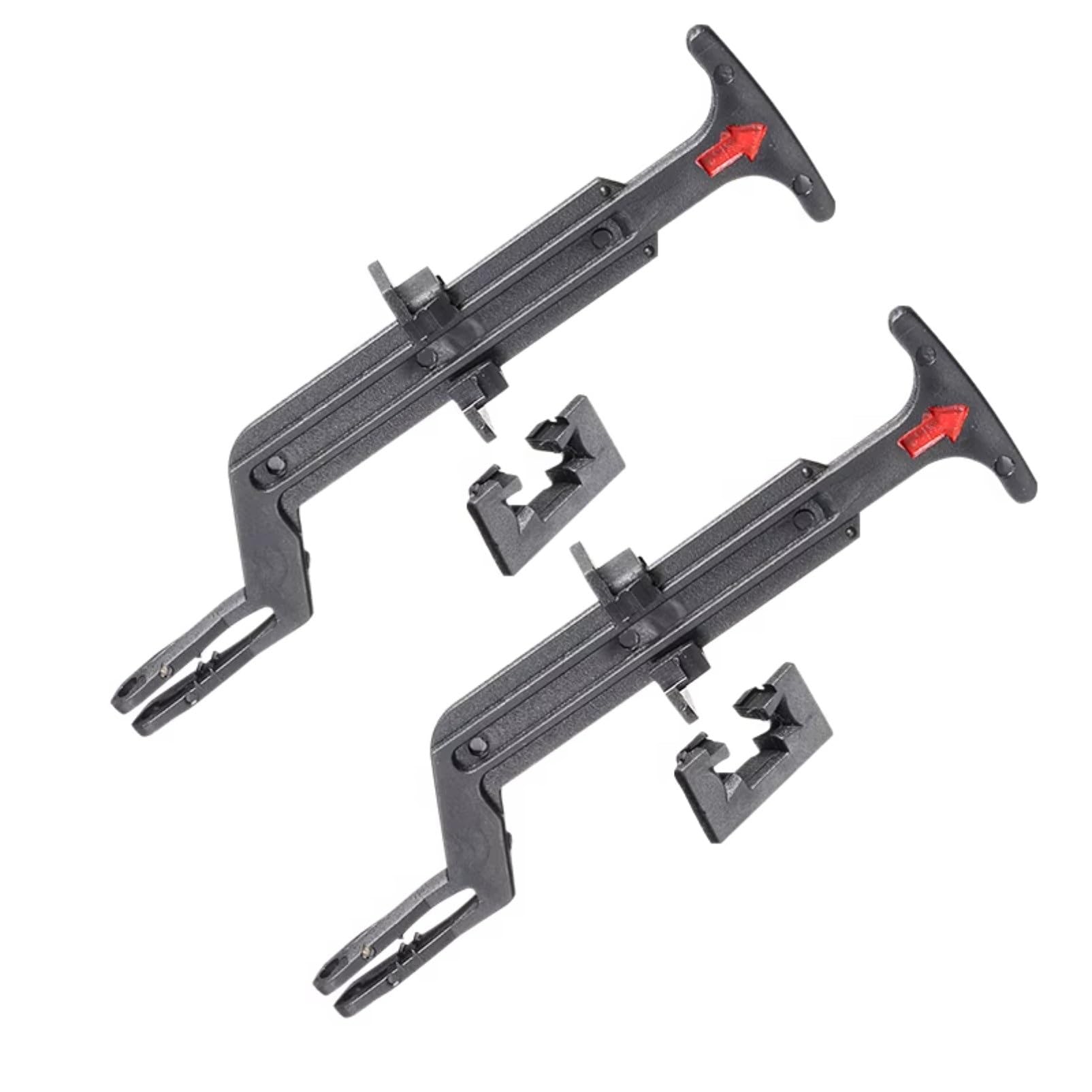 BWWIEZRS Motorhaubengriff Kompatibel Mit VW Für Passat B5 B5.5 1998 1999 2000 2001 2002 2003 2004 Motorhaubenentriegelungsstange Verriegelungsgriff Haubenverriegelungsabdeckung 3B0823593(2pcs) von BWWIEZRS