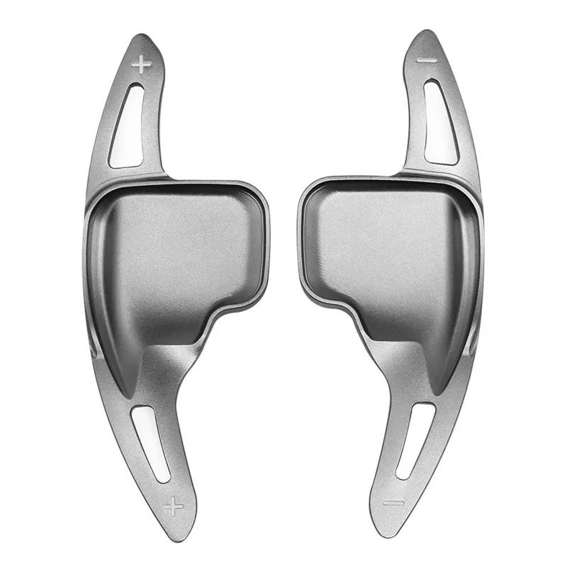 BWWIEZRS Schaltwippen Kompatibel Mit 4er F32 F33 F36 Für 2er F22 F23 2014 2015 2016 2017 2018 Auto-Lenkrad-Schaltwippen-Verlängerung(Gray) von BWWIEZRS