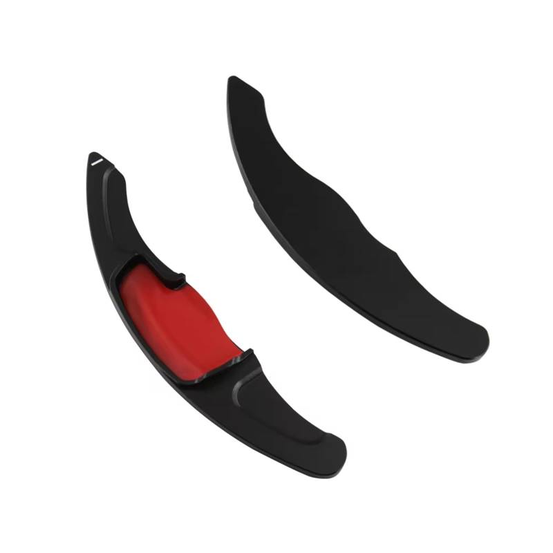 BWWIEZRS Schaltwippen Kompatibel Mit Accord 8th 2008 2009 2010 2011 2012 Für Odyssey 4th Auto-Lenkrad-Paddle-Shift-Verlängerungsaufkleber Auto-Paddle-Shifter(Black) von BWWIEZRS