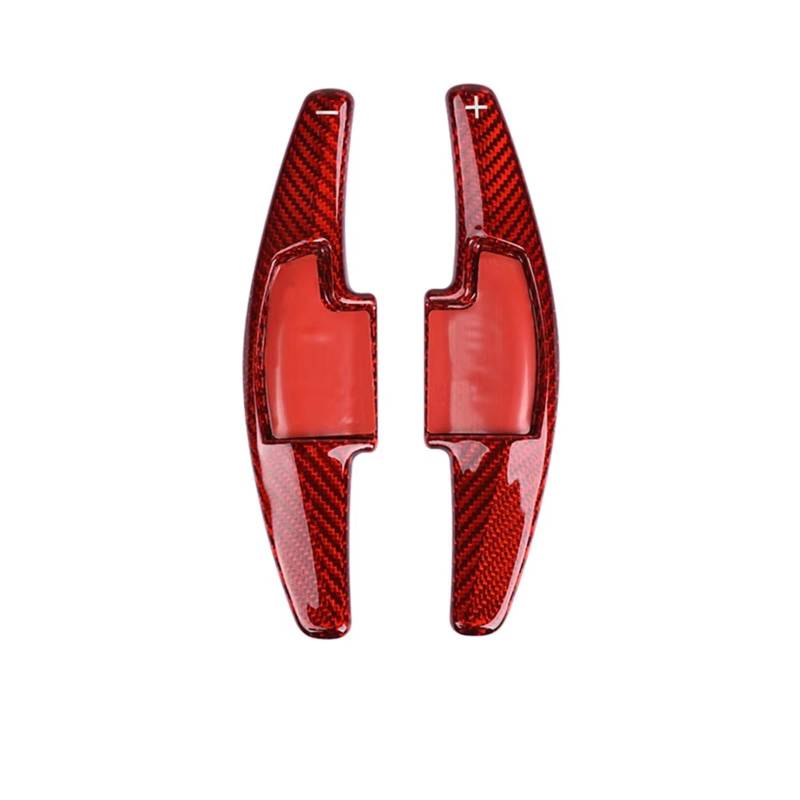 BWWIEZRS Schaltwippen Kompatibel Mit Acura Für Legend Für Hybrid MDX YD2 YD3 Für TSX CU2 RDX RLX TLX ILX 2012–2019 Auto-Lenkrad-Schaltwippen-Verlängerung(Red) von BWWIEZRS