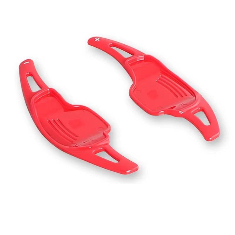 BWWIEZRS Schaltwippen Kompatibel Mit Chevrolet Für Camaro 2012 2013 2014 2015 Auto-Lenkrad-Schaltwippen-Verlängerung. Auto-Schaltwippen-Extender(Red) von BWWIEZRS