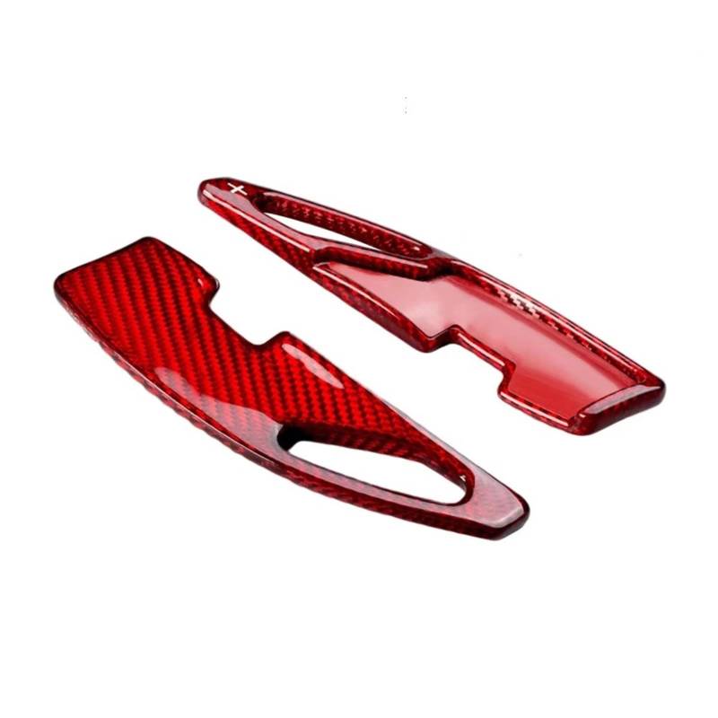 BWWIEZRS Schaltwippen Kompatibel Mit Lexus Für Rc Fsport Rc200t Rc300 Rc350 F Sport is Nx 2016 Auto-Lenkrad-Verlängerungs-Schaltwippen-Verlängerung(Red) von BWWIEZRS