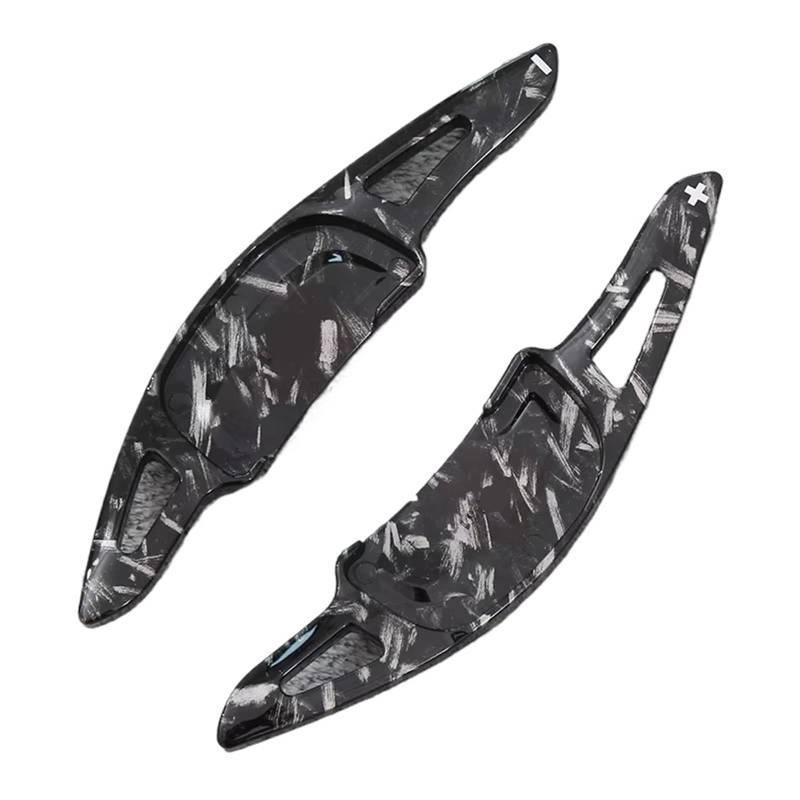 BWWIEZRS Schaltwippen Kompatibel Mit Mazda 3 Sedan Hatchback BP Für CX-30 DM 2020 2021 2022 2023 Auto-Schaltwippen Lenkrad-Wippen-Verlängerungs-Styling(Satin Black) von BWWIEZRS
