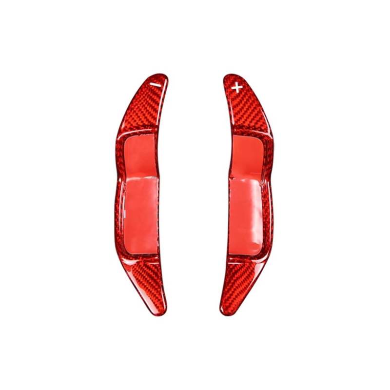 BWWIEZRS Schaltwippen Kompatibel Mit Mini Mk2 Für Roadster Coupé Für Paceman Für Cooper S Jcw R55 Lenkrad-Schaltwippenverlängerung Schaltwippenverlängerung(Red) von BWWIEZRS