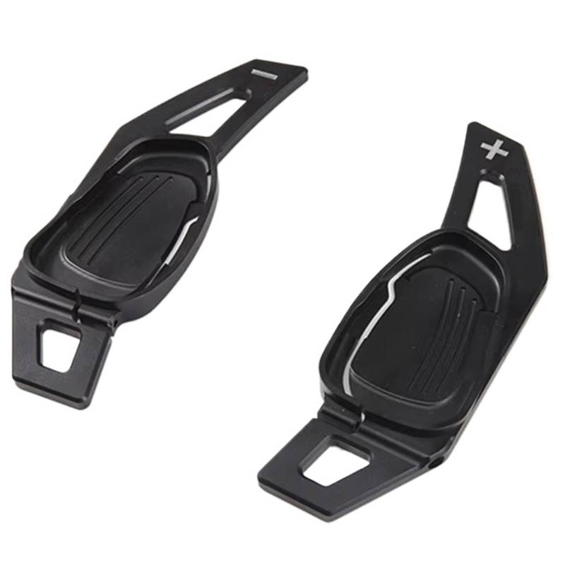 BWWIEZRS Schaltwippen Kompatibel Mit S3 RS3 8V S6 RS6 C7 S4 RS4 Avant S5 RS5 SQ5 B8 S8 RS7 RSQ3 Auto-Lenkrad-Schaltwippenverlängerung Auto-Schaltwippen(Black) von BWWIEZRS
