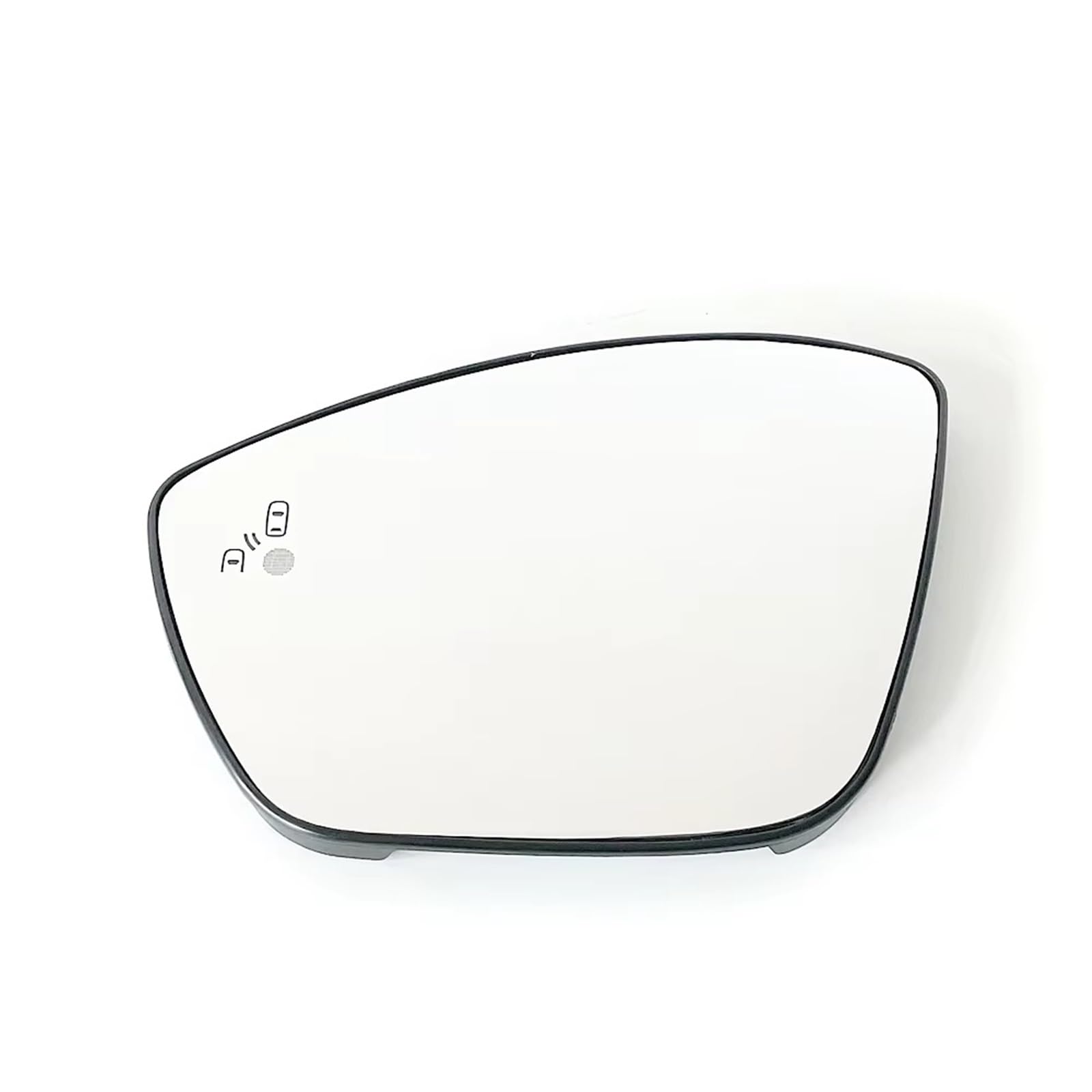 BWWIEZRS Spiegelglas Ersatz Kompatibel Mit Citroen Für DS3 2019 2020 2021 2022 Für DS9 2020 2021 2022 2023 Autospiegelglas Beheizt Mit Toter-Winkel-Warnung 1607512180(Blind Spot Left) von BWWIEZRS