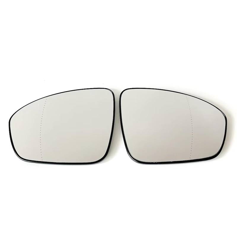 BWWIEZRS Spiegelglas Ersatz Kompatibel Mit Megane 2015 2016 2017 2018 2019 2020 2021 2022 2023, Beheiztes Weitwinkel-Außenspiegelglas 963664523R 963651460R(Left and Right) von BWWIEZRS