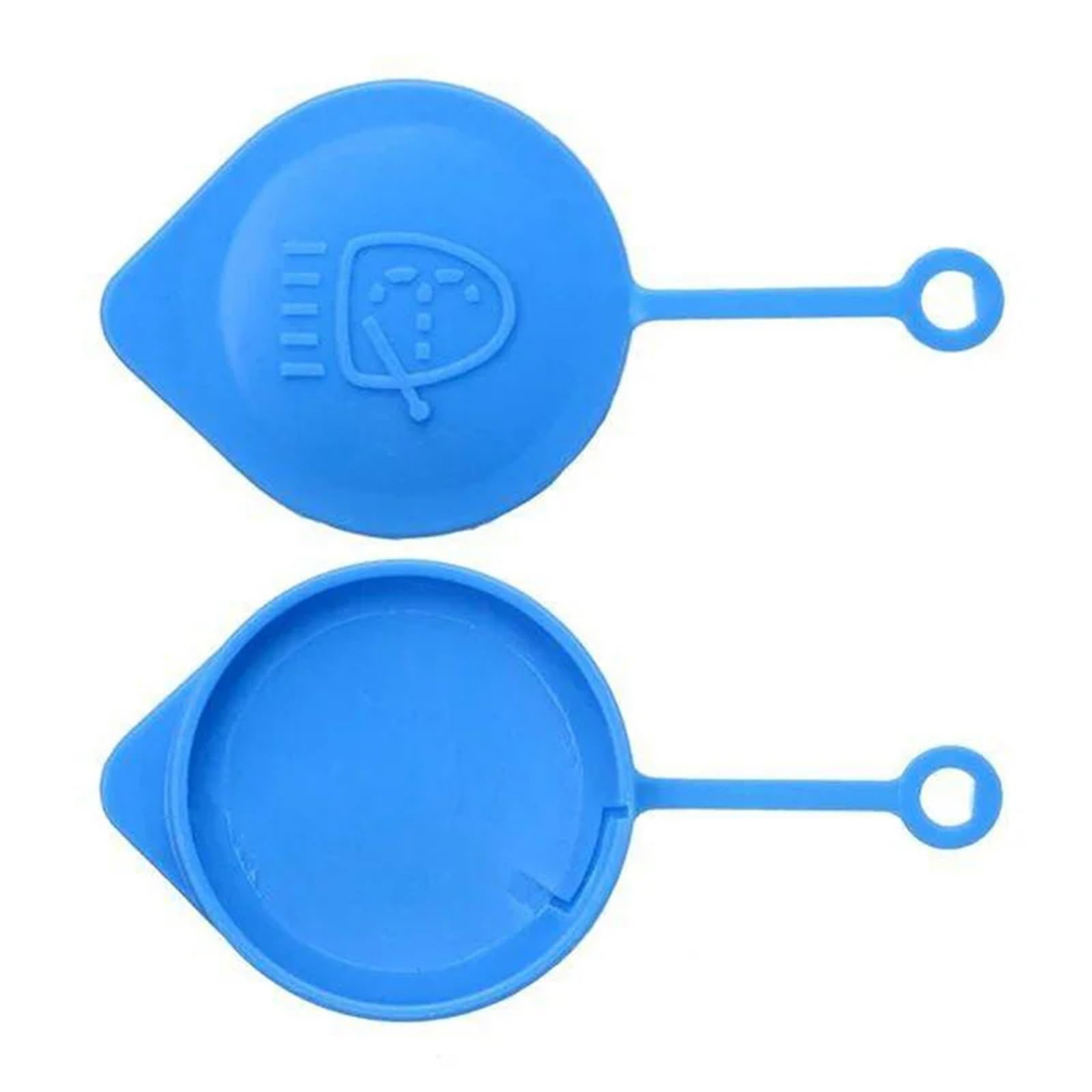 BWWIEZRS Wischwasser Deckel Kompatibel Mit CRX 1988–1991 Für Fit 2003–2006 Für Civic Del Sol 1993–1996 Deckelkappe Für Wassertankflasche, Kappe Für Scheibenwaschbehälter 38513SB0961(2PCS) von BWWIEZRS
