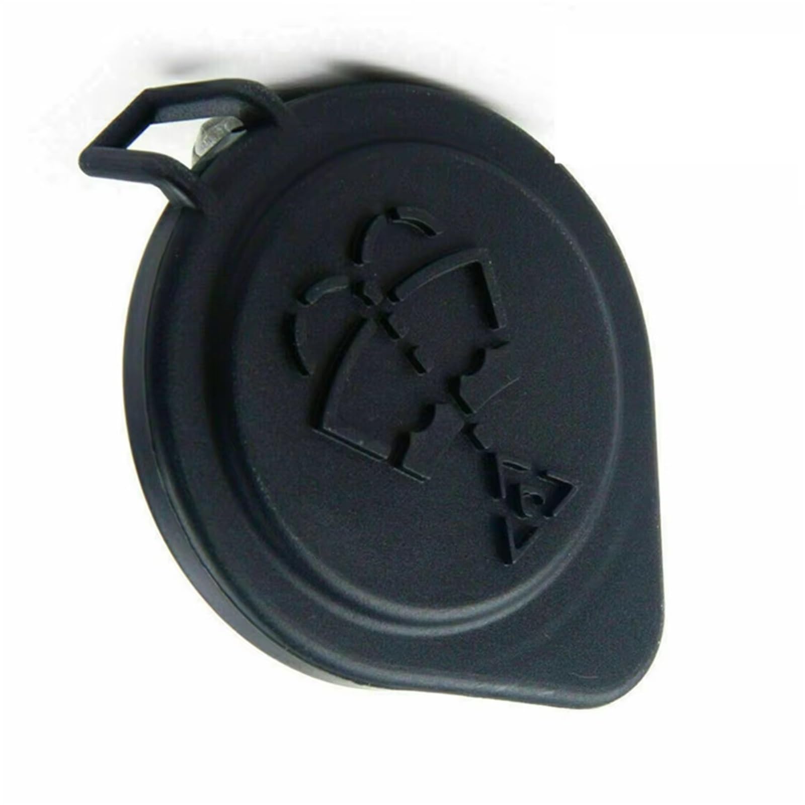 BWWIEZRS Wischwasser Deckel Kompatibel Mit E46 E90 E88 E60 X3 X5 Auto-Scheibenwischer-Waschflüssigkeitsbehälter-Tank-Flaschendeckel-Abdeckung 61667264145 61661379054(Black) von BWWIEZRS