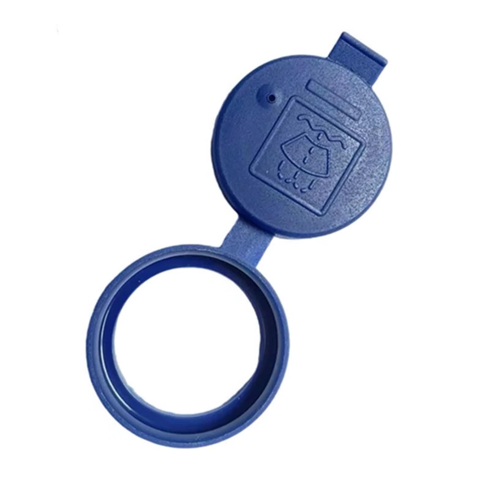 BWWIEZRS Wischwasser Deckel Kompatibel Mit FIAT Für Croma 2005 2006 2007 2008 2009 2010 2011 Für Fiorino 2007 Scheibenwaschbehälterdeckel Wassertank-Flaschendeckeldeckel 71740943(1pcs) von BWWIEZRS